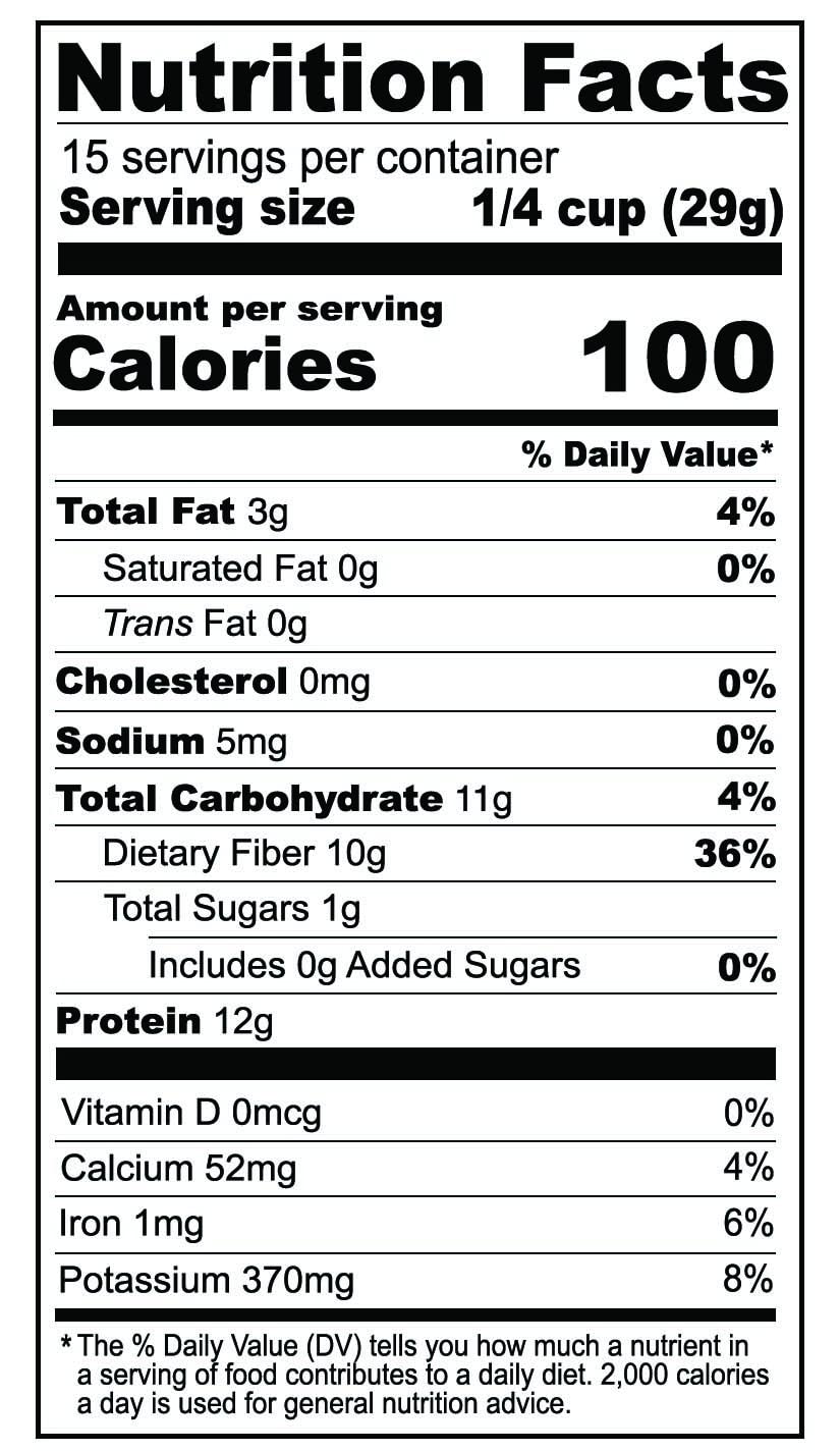 Anthony's Organic Lupin Flour, 1 lb, Gluten Free, Non GMO, Keto Friendly